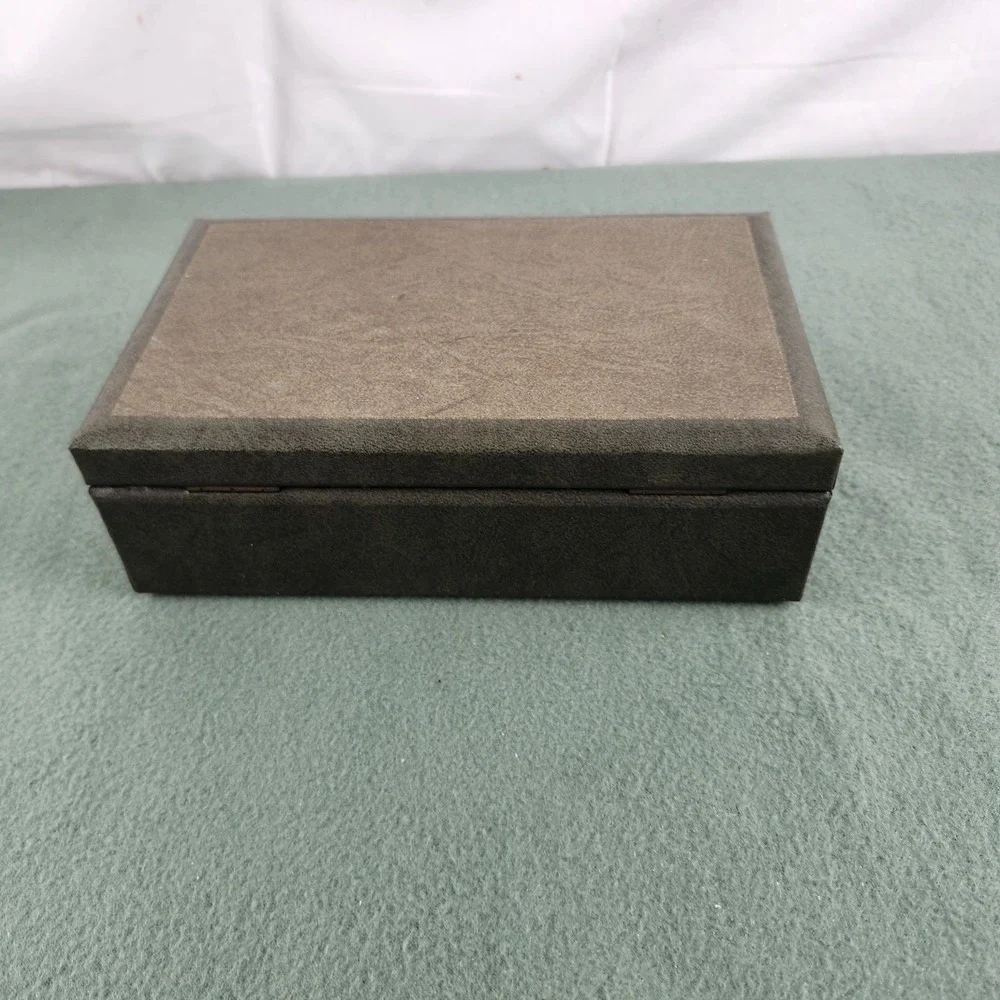 Vintage Swank Phillipe Scandinavian Malmö Sweden Men's Valet Jewelry Box